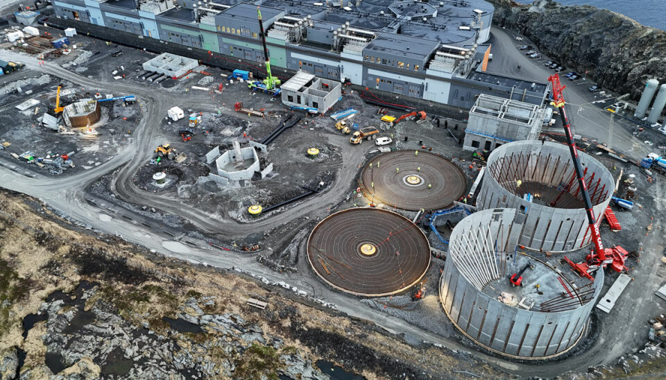 Byggearbeidet pågår for fullt ved Salmon Evolution fase 2 (BTB).