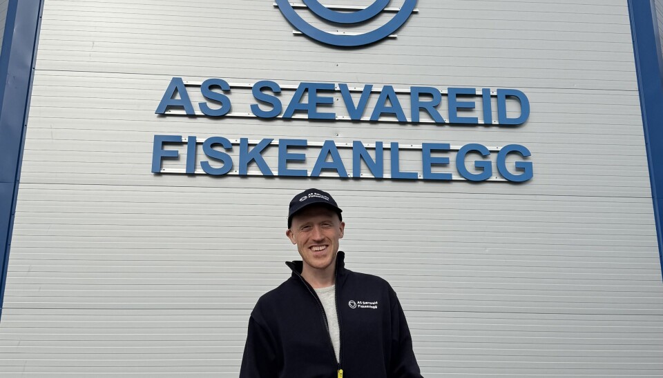 Carl Johan A. Sandberg, daglig leder i Sævareid Fiskeanlegg.