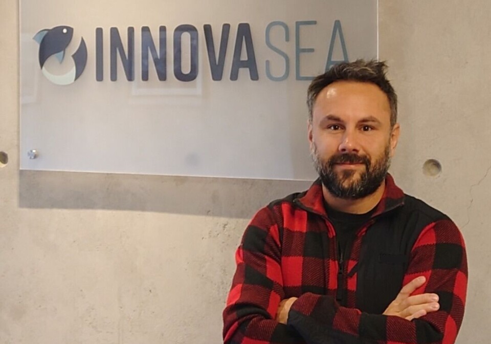 Miguel Martin skal jobbe med utviklingen av RAS-anlegg hos Innovasea i Chile.