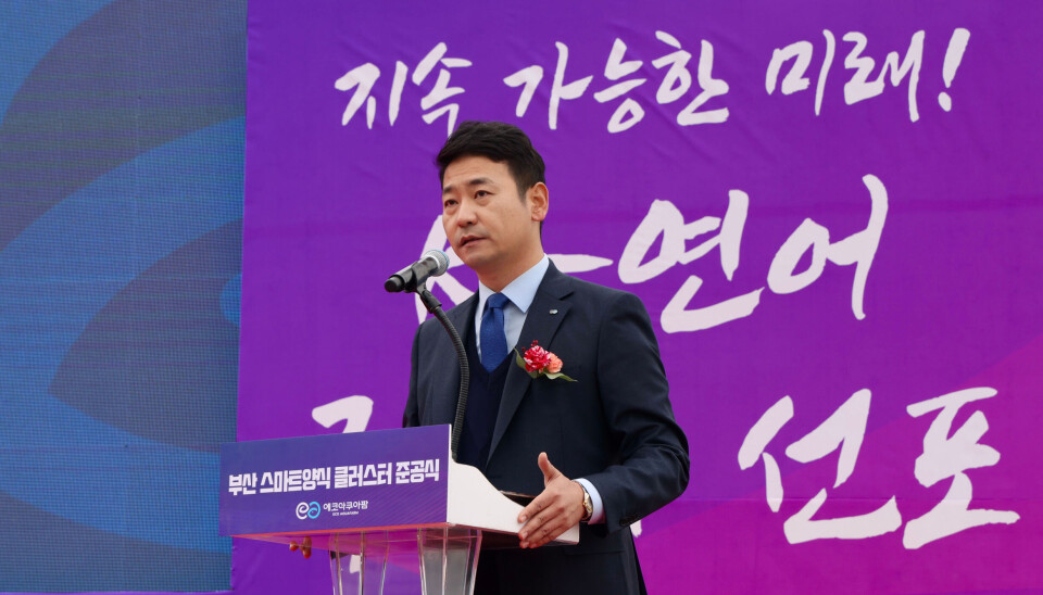 Hyou-Sang Jin, daglig leder i Eco Aquafarm.