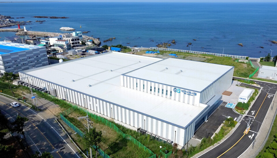Eco Aquafarms anlegg i Busan, Sør-Korea.