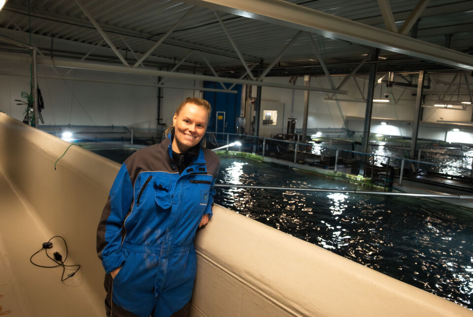 Produksjonsleder ved Tytlandsvik Eli B. Veland er finnmarking og har tidligere jobbet på Grieg Seafood Finnmarks anlegg i Adamselv.