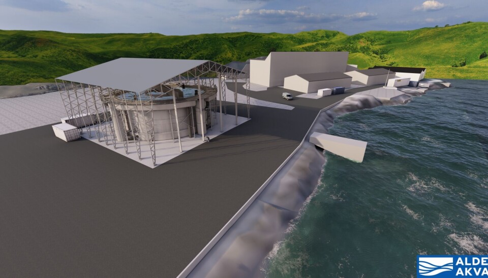 Illustrasjon av planlagt EFC mRAS. 3D-illustrasjon: Alde Akva