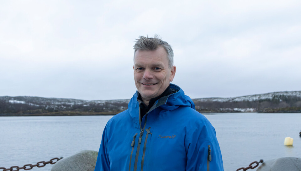Daglig leder Knut Bråthen i Vevelstad Settefisk.