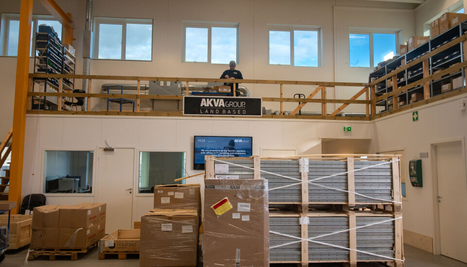 Komponentene ruller ut fra hovedkontoret på Klepp. Får AKVA group det som de vil, kommer det til å rulle enda mer fremover både av fysiske produkter og kunnskap.