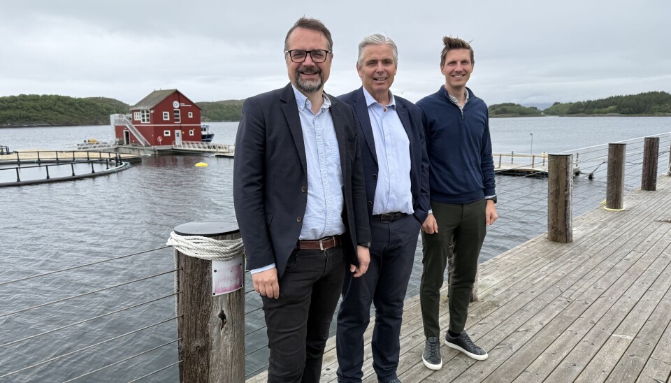Fra venstre: Øyvind Løvdahl, Frode Blakstad og Knut Idar Torgnes.