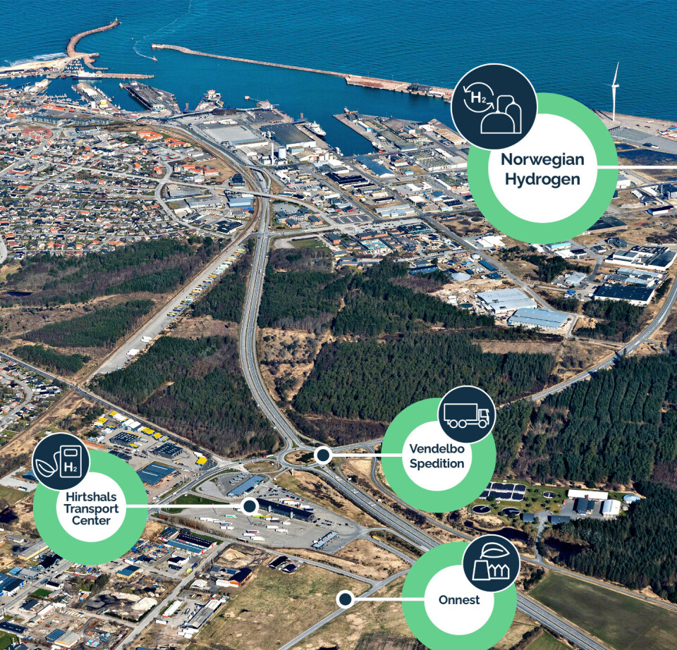 Matfiskanlegg vil utnytte oksygen og varme fra hydrogenproduksjon