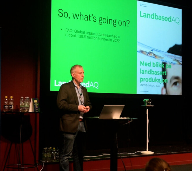 Dette er status for landbasert