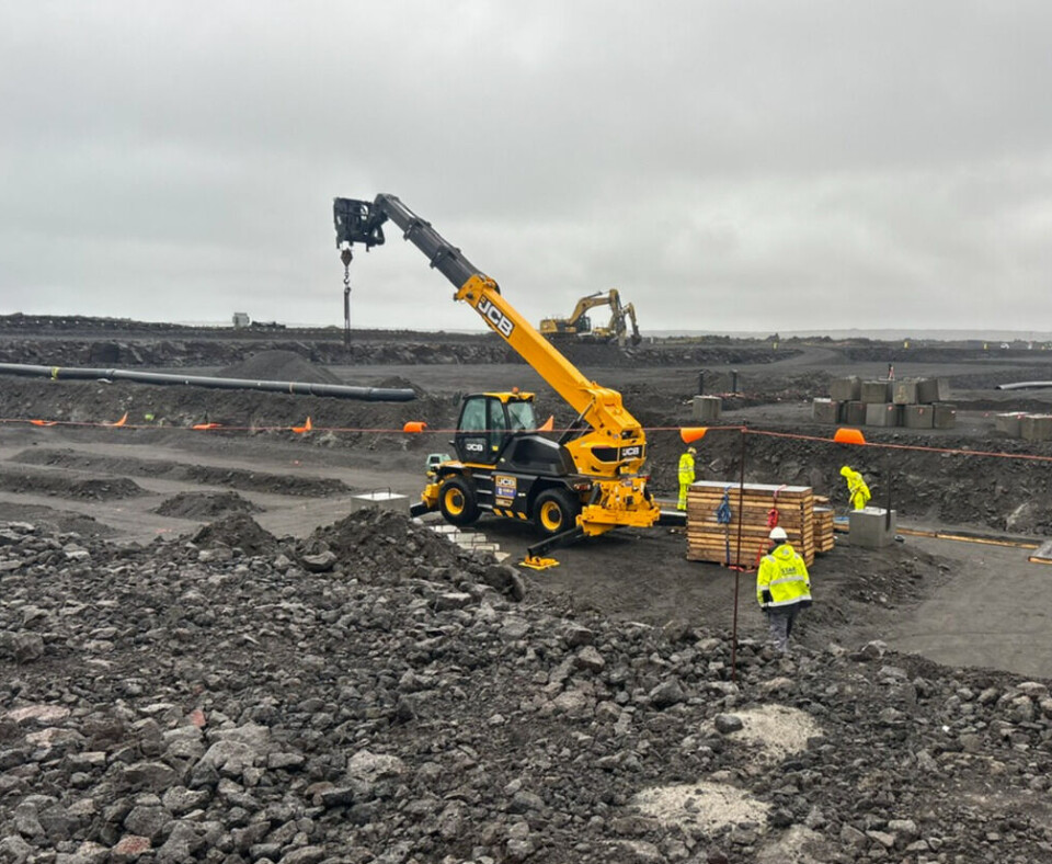 Anlegget bygges i et geotermisk aktivt område med tilgang på fornybar energi.