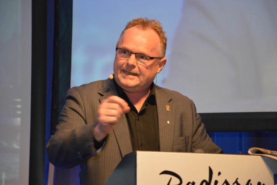 Per Sandberg setter Mattilsynets vedtak til side. Foto: Therese Soltveit.
