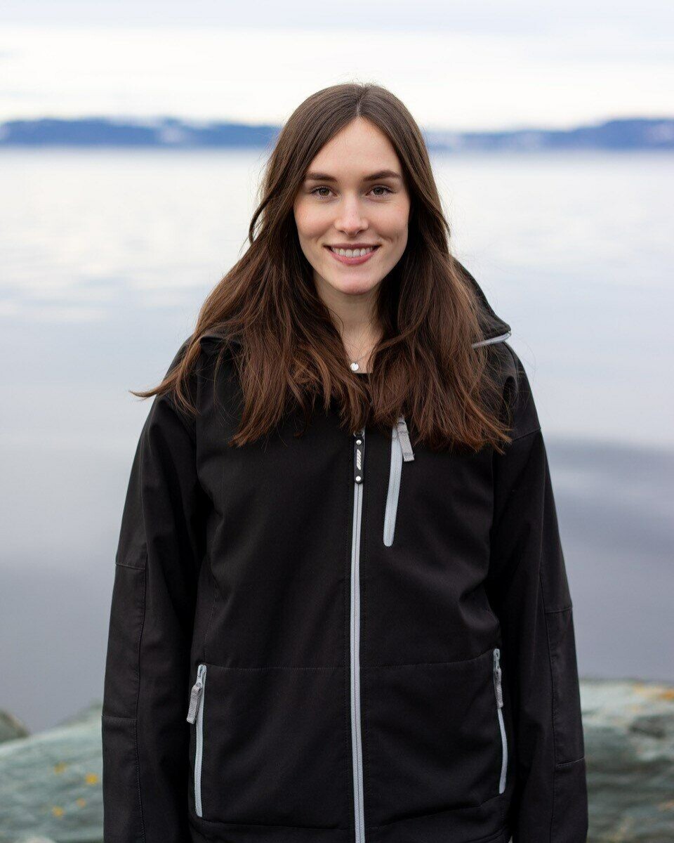 Prosjektleder Mari Birkeland i Columbi Salmon. Foto: Columbi Salmon