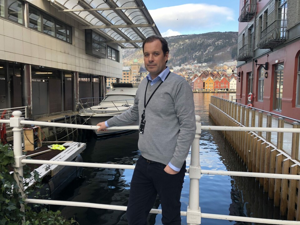 Joachim Nielsen, daglig leder i Proximar Seafood. Foto: Ole Andreas Drønen Joachim Nielsen, daglig leder i Proximar Seafood. Foto: Ole Andreas Drønen