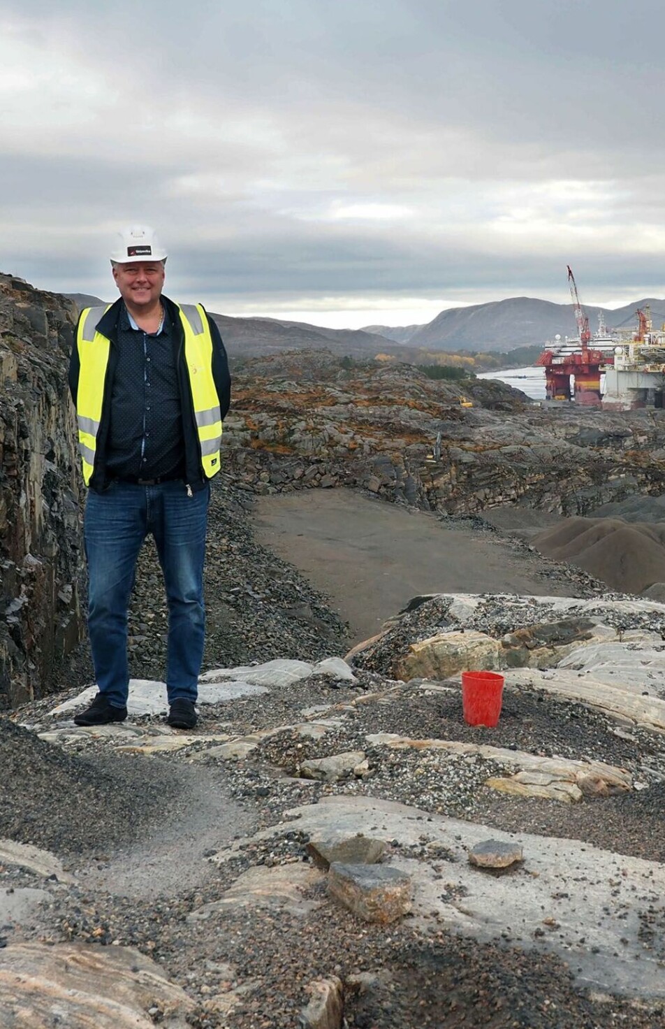 Sjekk det gigantiske landbaserte matfiskanlegget som skal bygges her