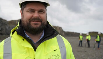 Administrerende direktør Håkon André Berg i Salmon Evolution. Administrerende direktør Håkon André Berg i Salmon Evolution.