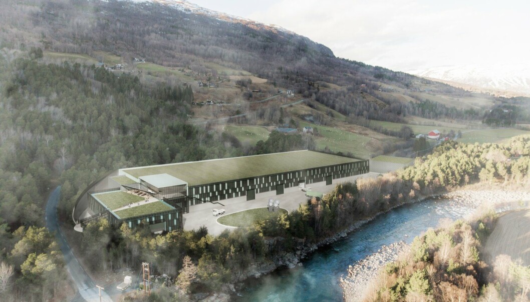 Frya Oppdrett ønsker å bygge et anlegg med produksjonshall for matfisk, settefisk og stamfisk, samt eget slakteri. Driva Aquaculture, som står bak Frya Oppdrett, har også planer om landbasert anlegg i Oppdal (illustrasjon). Søknaden der ble sendt i 2020, og ligger nå til vurdering hos Fiskeri- og næringsdepartementet. Frya Oppdrett ønsker å bygge et anlegg med produksjonshall for matfisk, settefisk og stamfisk, samt eget slakteri. Driva Aquaculture, som står bak Frya Oppdrett, har også planer om landbasert anlegg i Oppdal (illustrasjon). Søknaden der ble sendt i 2020, og ligger nå til vurdering hos Fiskeri- og næringsdepartementet.