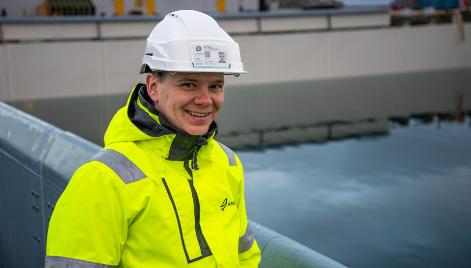Martin Rasmussen, administrerende direktør i Andfjord Salmon, er fornøyd med fremdriften til selskapet.